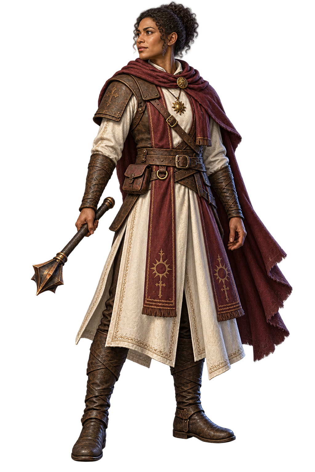 Female Healer character concept art